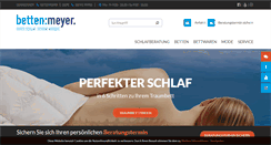 Desktop Screenshot of betten-meyer.de
